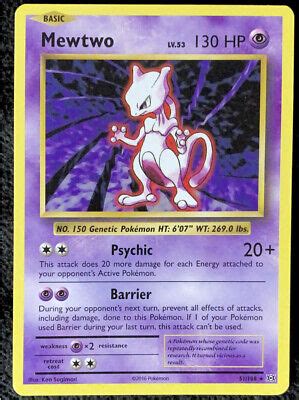 mewtwo lv 53 2016|pokemon mewtwo price list.